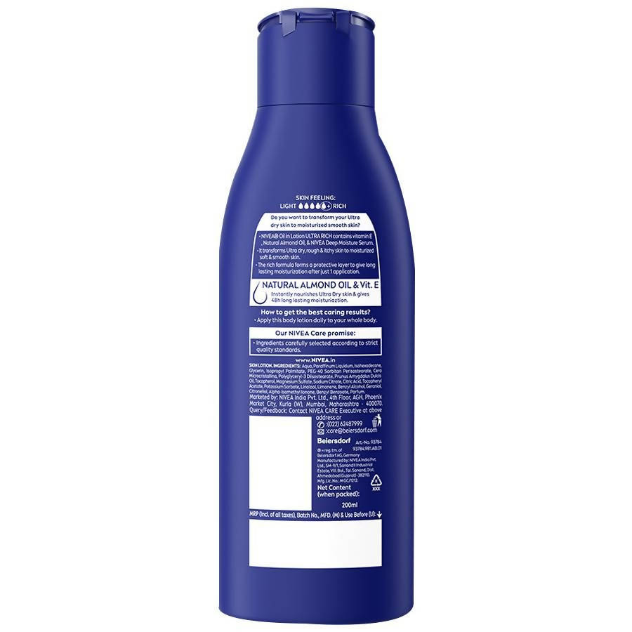 Nivea Ultra Rich Oil in Lotion