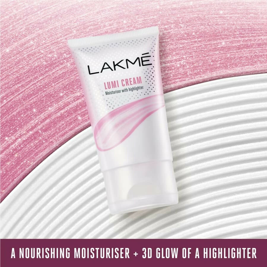 Lakme 9 To 5 Lumi Strobe Cream Highlighter + Moisturizer + Primer