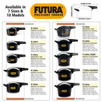 Hawkins Futura Hard Anodised Aluminium Induction Pressure Cooker (Inner Lid)