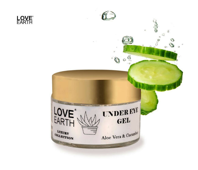 Love Earth Under Eye Gel - Aloe Vera & Cucumber Main Image