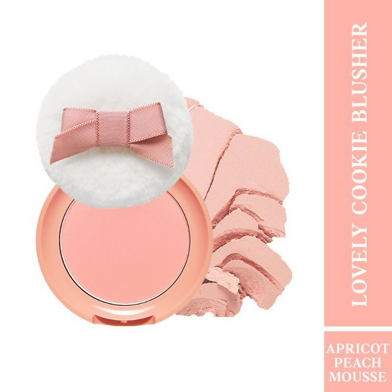 Etude House Lovely Cookie Pressed Powder Blush - Apricot Pea