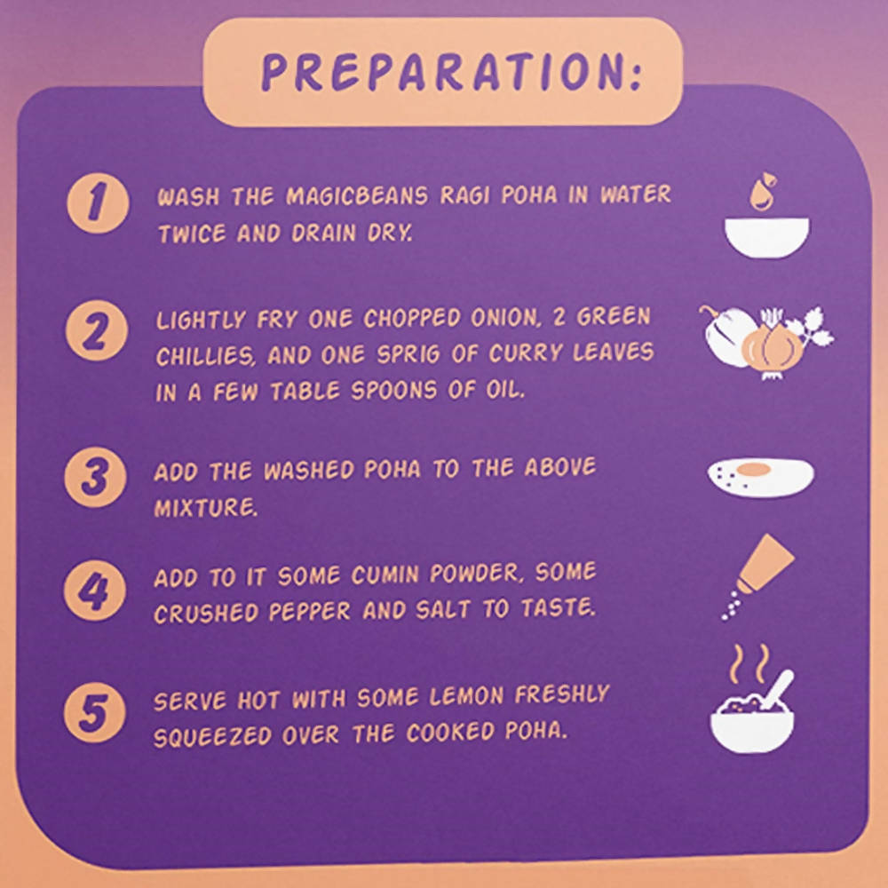 Magicbeans Sorghum/ Jowar Poha (Great Millet Flakes)