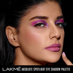 Lakme Glitterati Chroma Chic Eye Shadow Palette - Smokin Glam