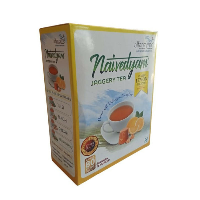 Naivedyam Classic Lemon Flavour Jaggery Tea Hover Image