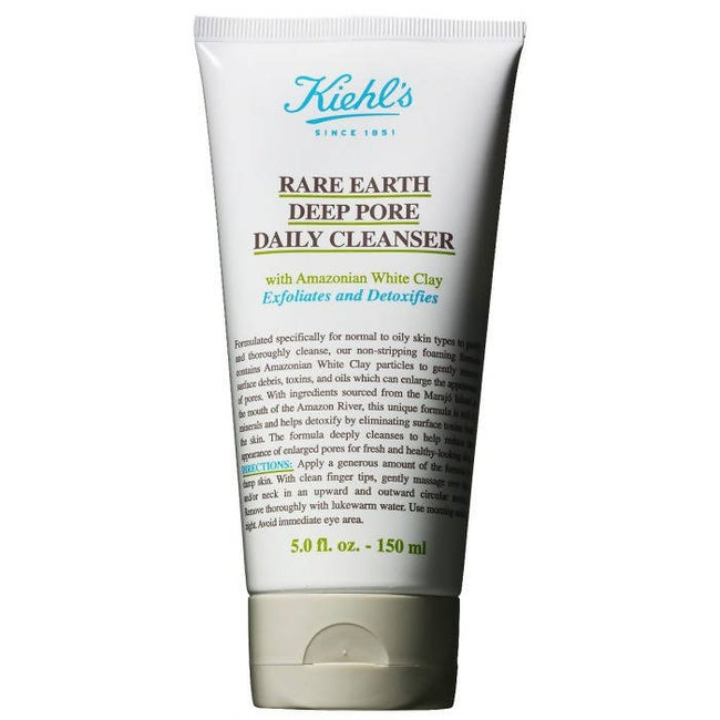 Kiehl's Rare Earth Deep Pore Daily Cleanser With Amazonian White Clay & Aloe Barbadensis Hover Image