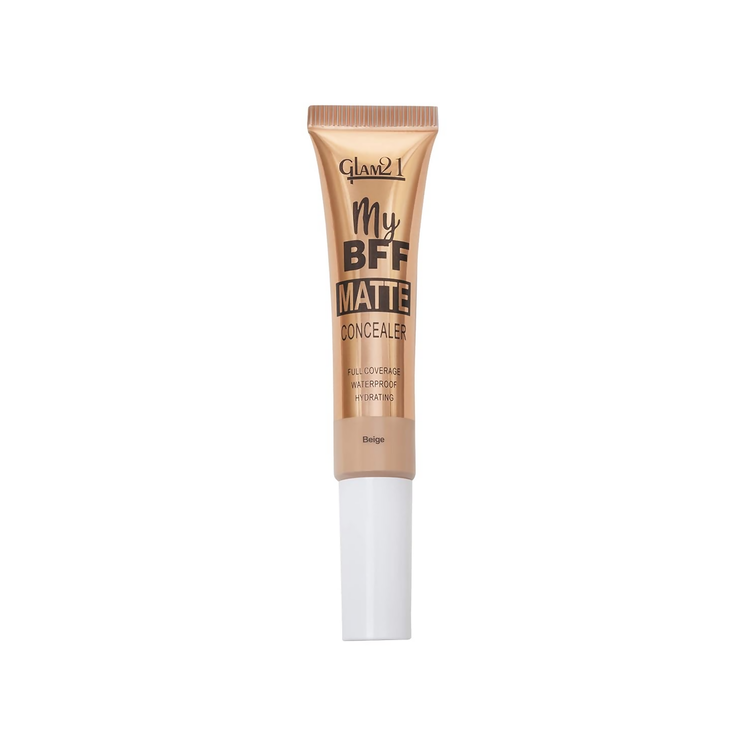 Glam21 My BFF Matte Liquid Concealer For All Skin Tone Matte Finish - Beige