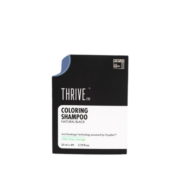 ThriveCo Coloring Shampoo - Natural Black Hover Image