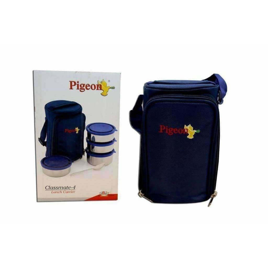 Pigeon Classmate 4 Box Stainless Steel Lunch Box Set-Lunch Carrier