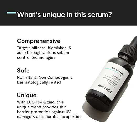 Minimalist 10% Niacinamide Face Serum