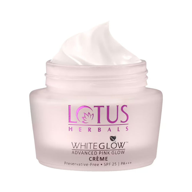Lotus Herbals Whiteglow Advanced Pink Glow Creme Spf 25 I PA+++ Main Image