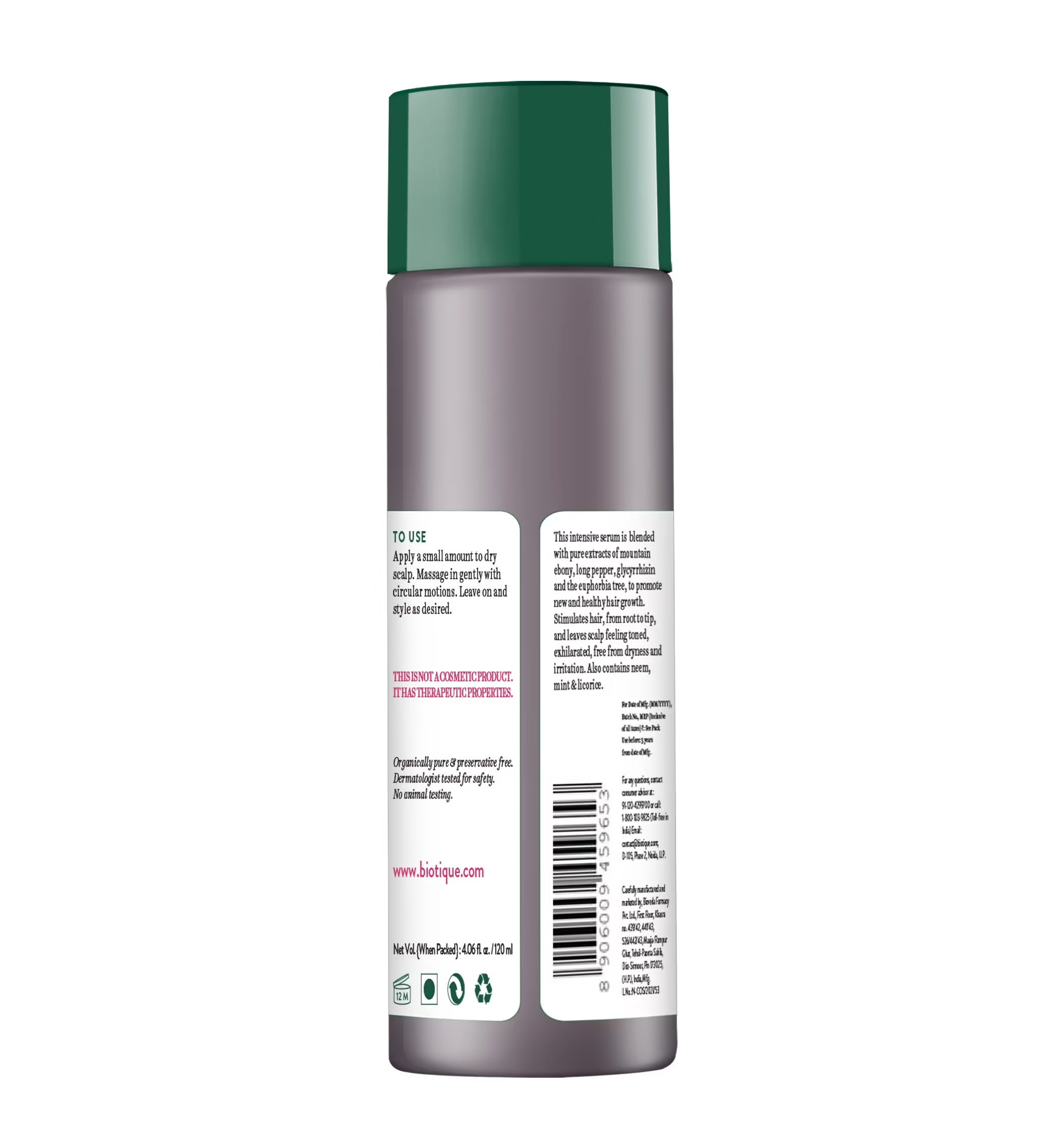Biotique Bio Mountain Ebony Vitalizing Serum