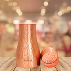Tamas Hammered Bedroom Copper Water Jar