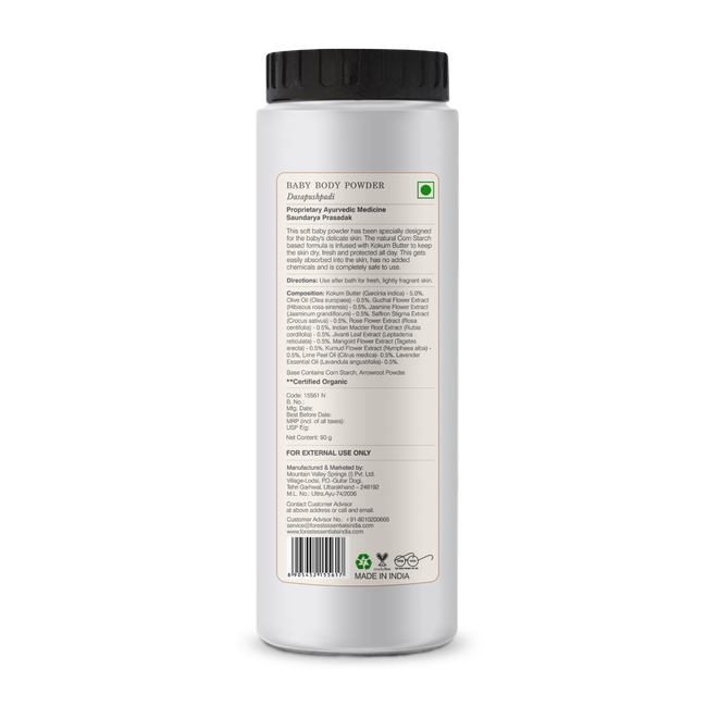 Forest Essentials Baby Body Powder Dasapushpadi Main Image