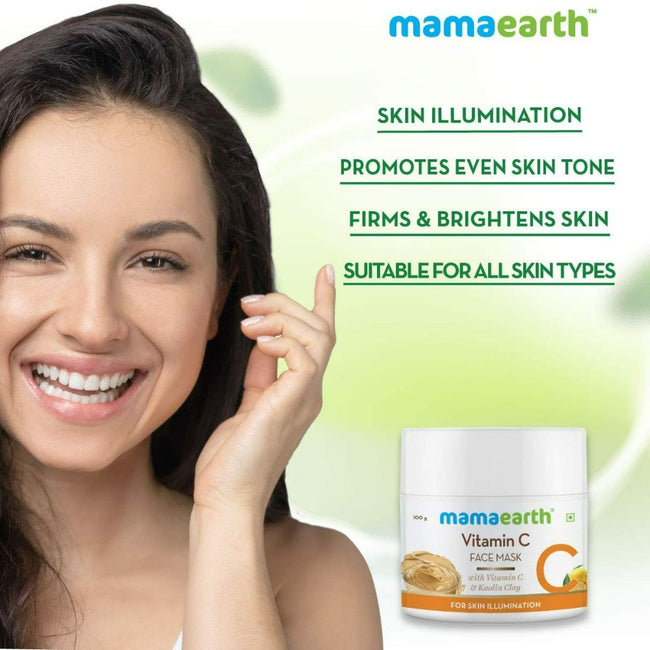 Mamaearth Vitamin C Face Mask For Skin Illumination Main Image