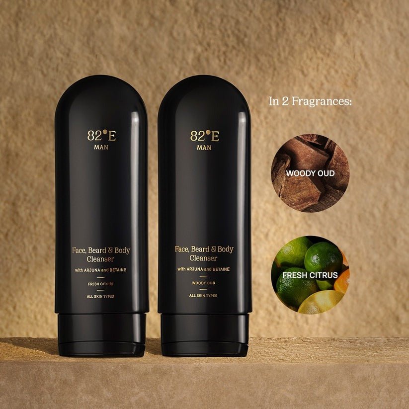 82°E By Deepika Padukone Face, Beard and Body Cleanser, Vegan & Cruelty Free