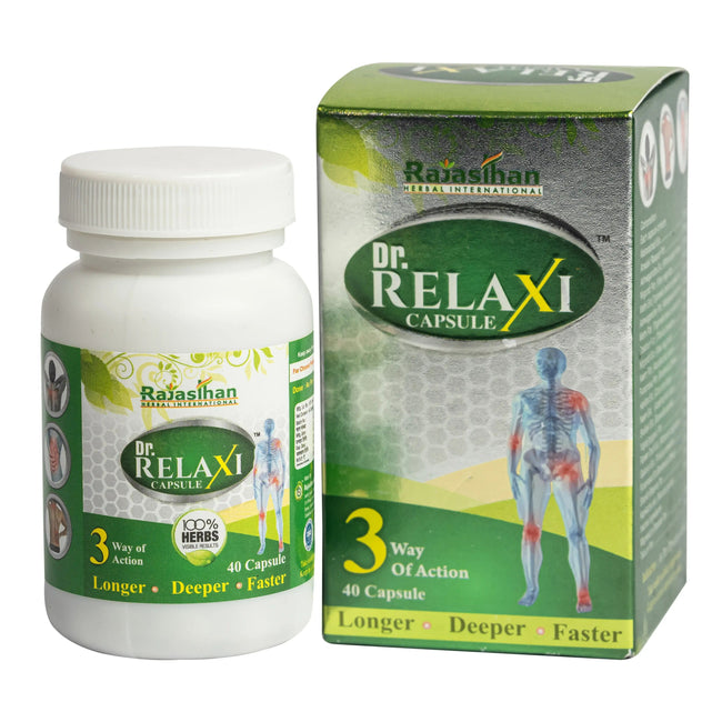 Dr Relaxi Herbal Capsules for Joints Pain and Arthritis Main Image