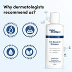 Man Matters 2% Ketoconazole Anti Dandruff Shampoo, Cruelty Free, Vegan, No Side Effects