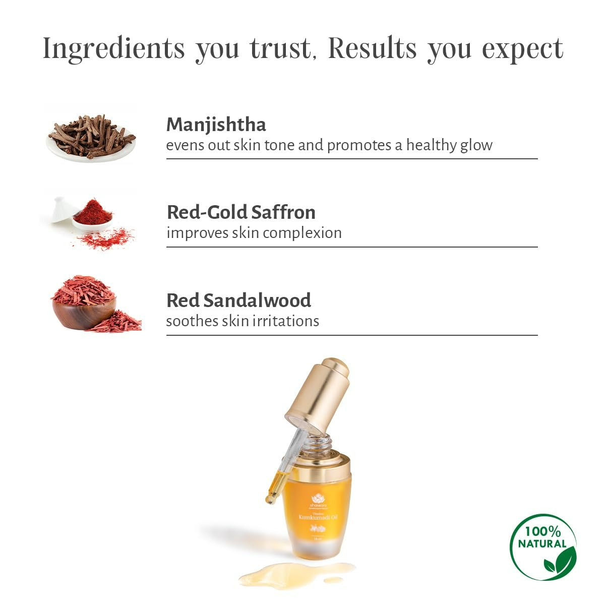 Shankara by Sri Sri Tattva Kumkumadi Oil