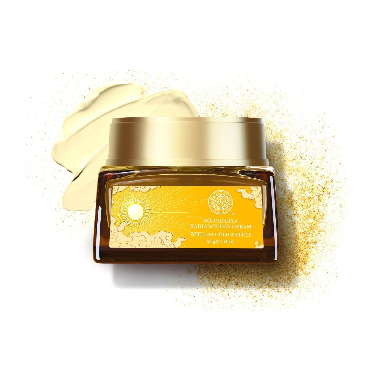 Forest Essentials Soundarya Radiance Cream With 24K Gold & SPF30