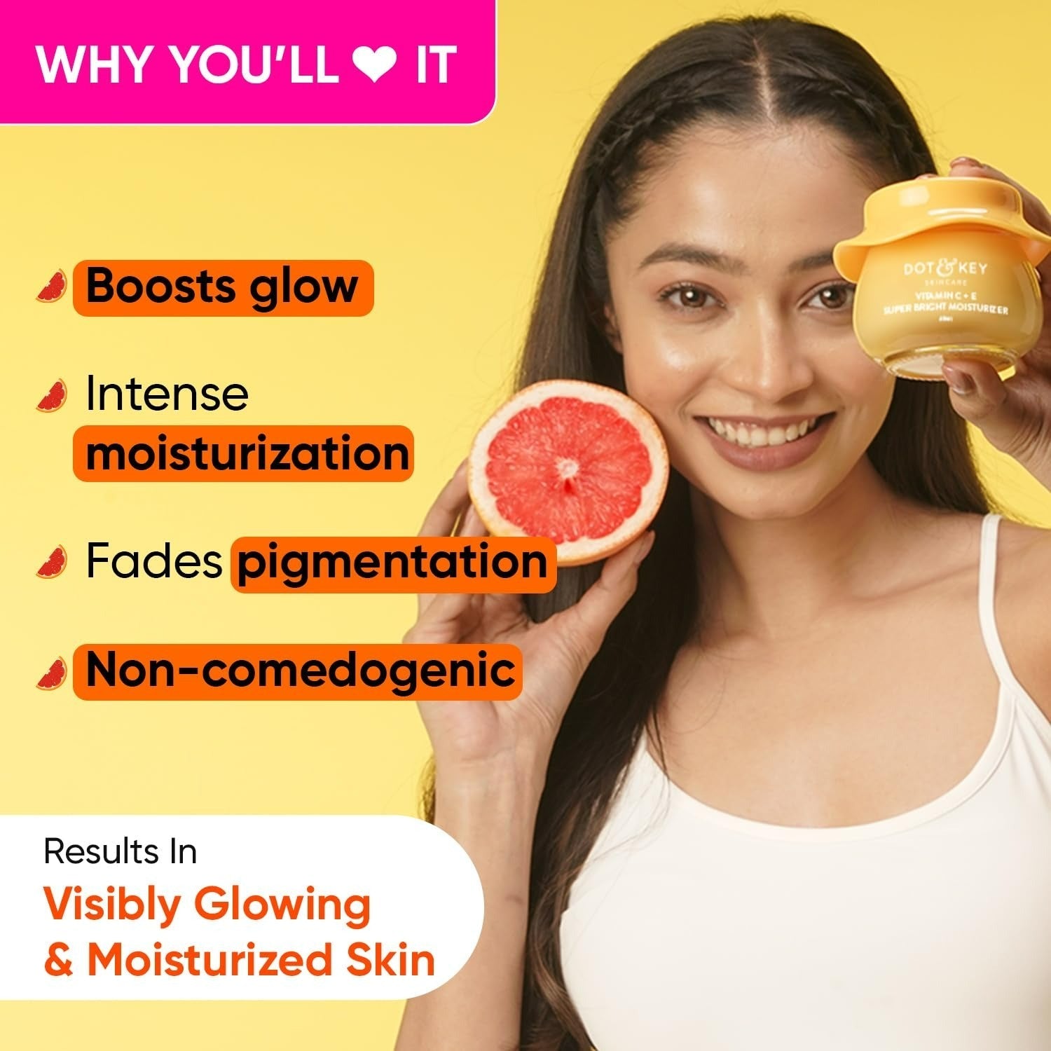 Dot & Key Vitamin C+E Super Bright Moisturizer