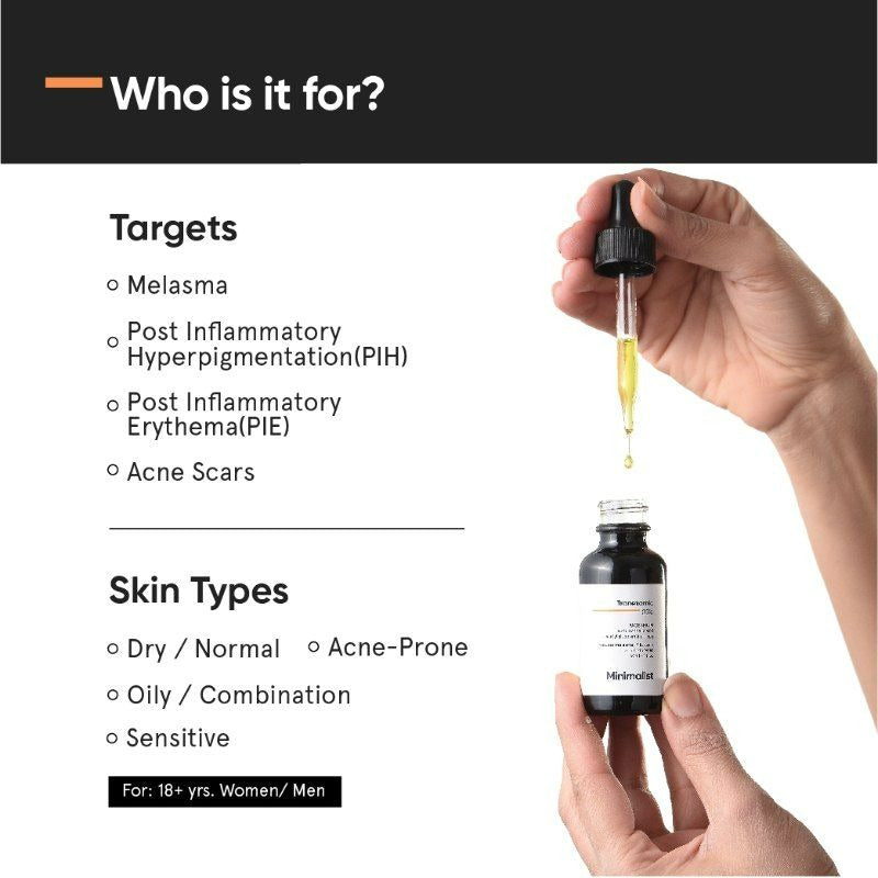 Minimalist Tranexamic 3% + HPA