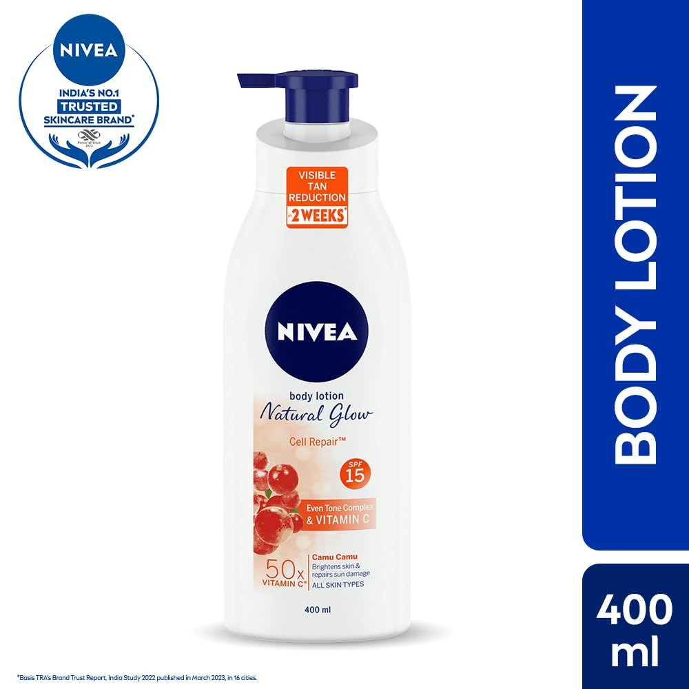 Nivea Body Lotion Natural Glow Cell Repair