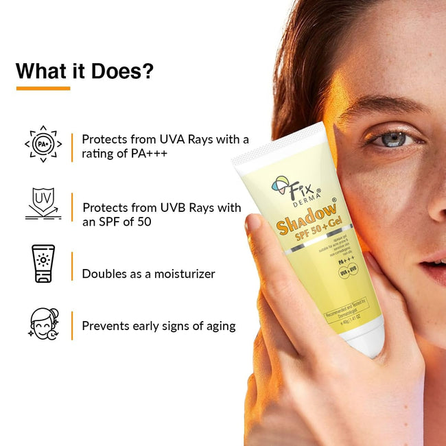Fixderma Shadow SPF 50+ Gel For Oily Skin Main Image