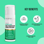 Dr. Sheth's Kesar & Kojic Pigmentation Correction Cream | Niacinamide Formula | Tan Removal