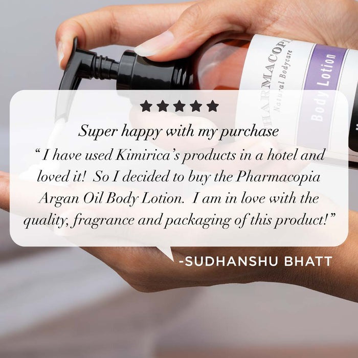 Kimirica Pharmacopia Argan Oil Body Lotion