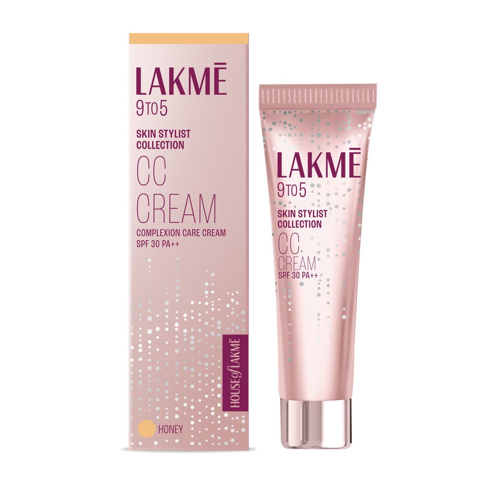Lakme 9 To 5 Complexion Care Cc Face Cream SPF 30-Honey