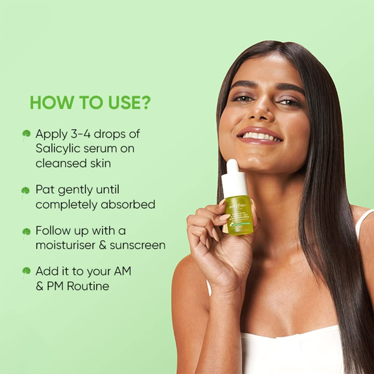 Dot & Key 2% Salicylic Cica Anti Acne Face Serum For Irritation & Unclogs Pores