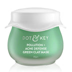 Dot & Key Pollution + Acne Defense Green Clay Face Mask
