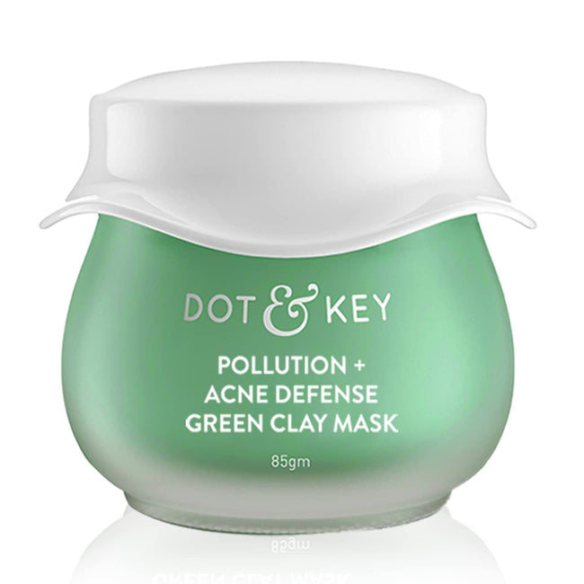 Dot & Key Pollution + Acne Defense Green Clay Face Mask Hover Image