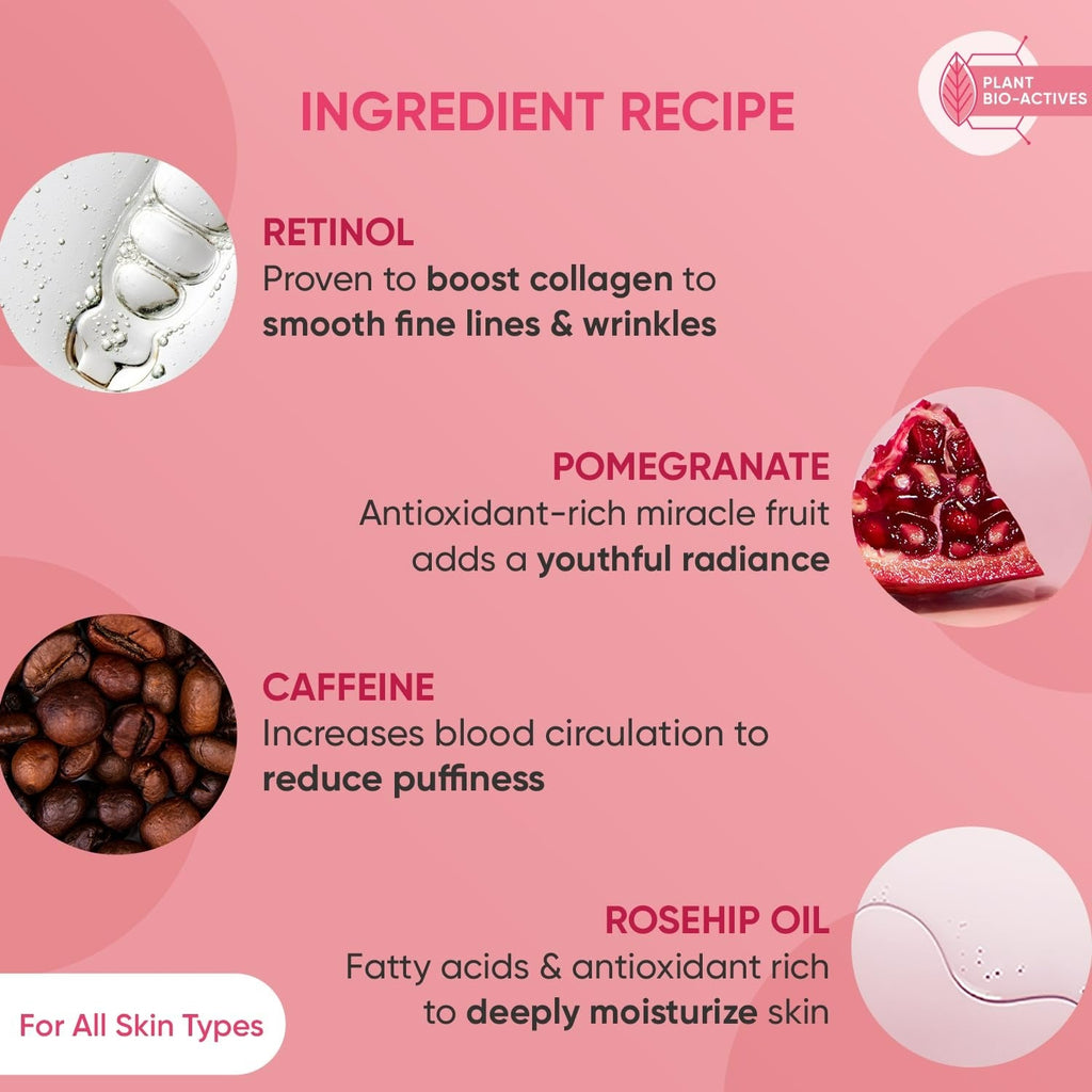 Dot & Key Pomegranate + Caffeine Retinol Eye Cream