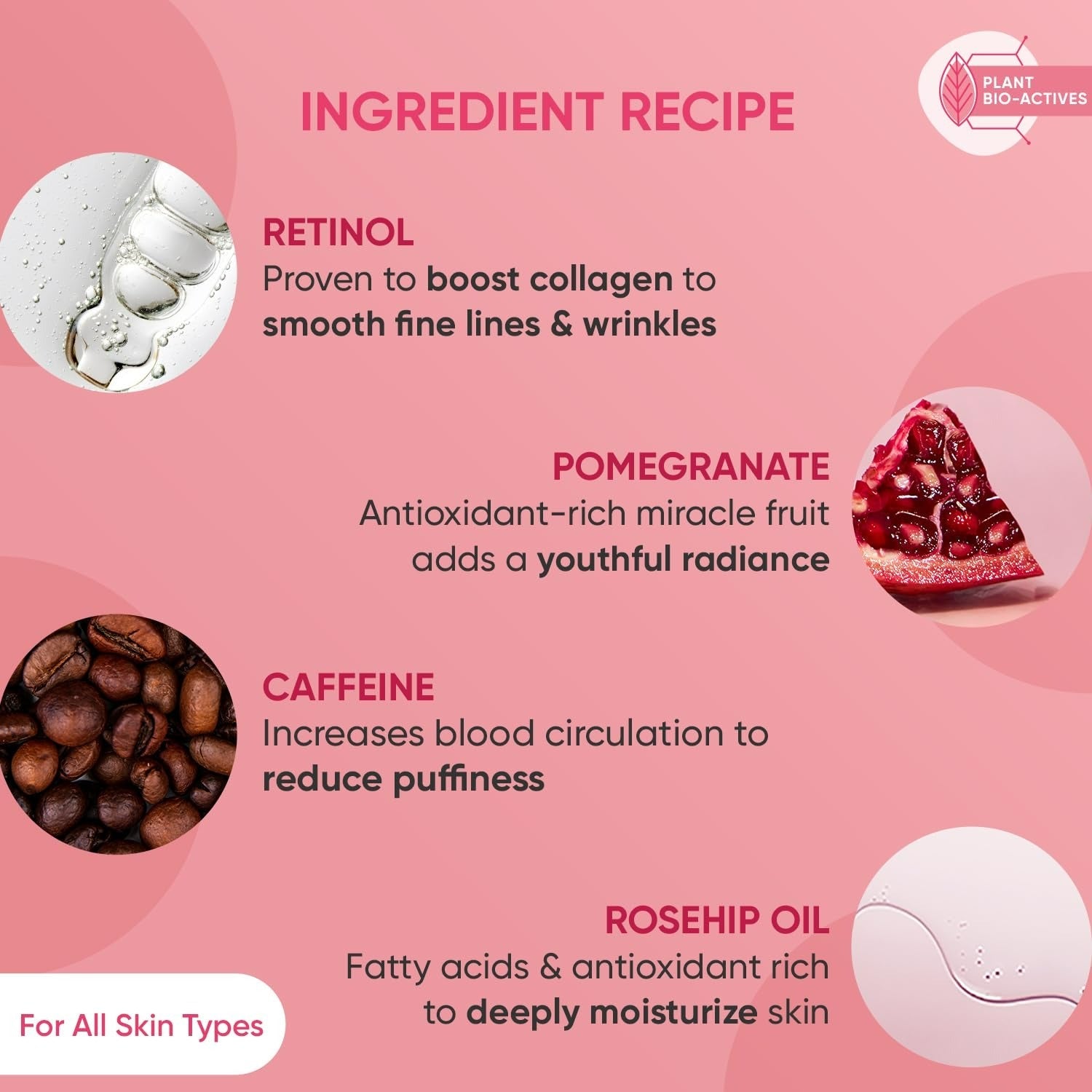 Dot & Key Pomegranate + Caffeine Retinol Eye Cream