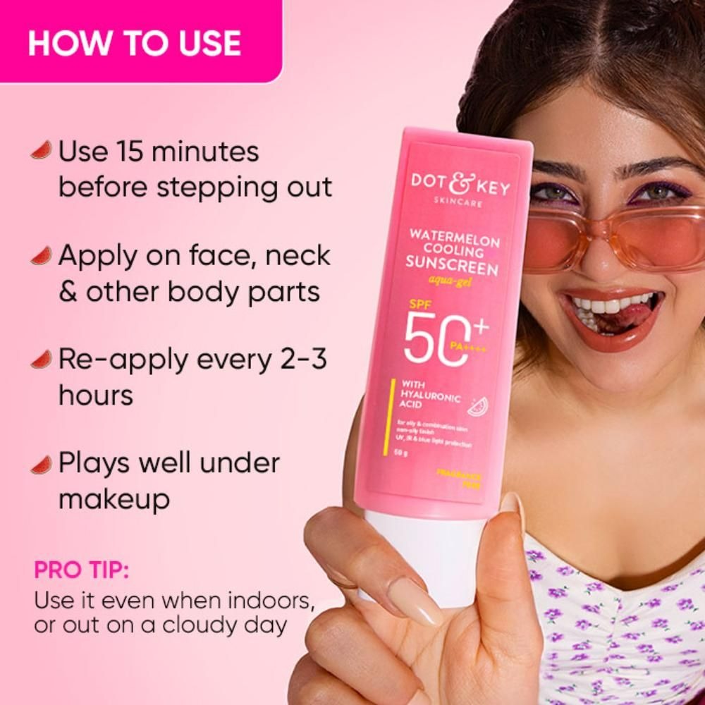 Dot & Key Watermelon Cooling Sunscreen SPF 50 PA+++