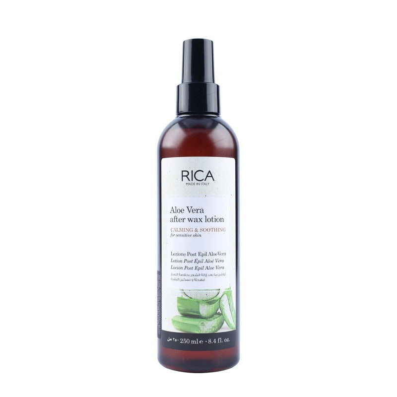 Rica Aloe Vera After Wax Lotion for Sensitive Skin With Sun Flower Oil, Jojoba Oil & Vitamin E