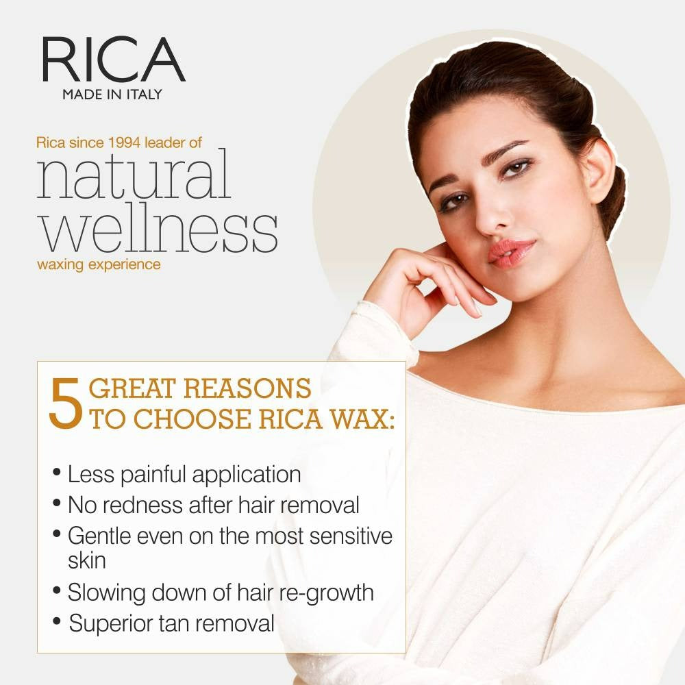 Rica Green Apple Liposoluble Wax For Sensitive Skin
