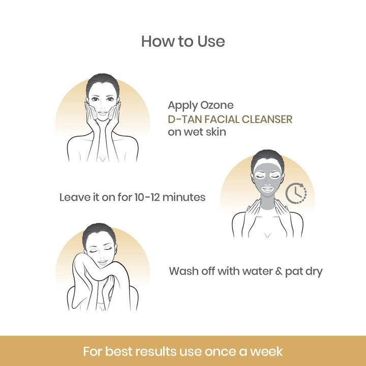 Ozone D-Tan Facial Cleanser