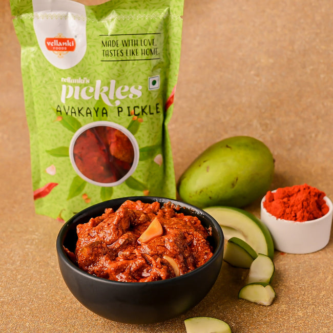 Vellanki Foods - Mango Pickle wih Garlic / Lahasun Ka Aam Aachar Main Image