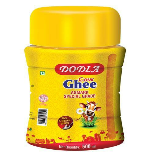 Dodla Pure Cow Ghee | Organic Desi Ghee | Natural and Premium Cow Ghee Hover Image
