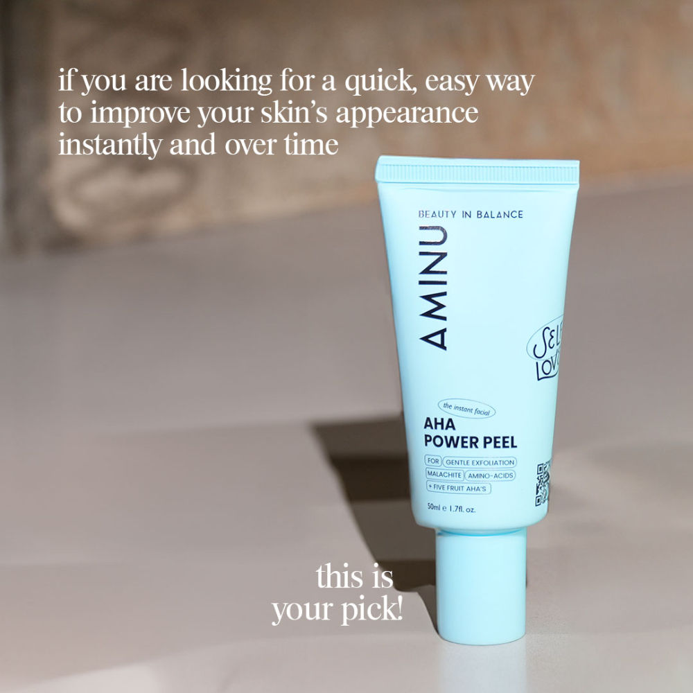 AHA Power Peel – Instantly Brightens Dull, Congested, Tanned Skin – 5 Min, At-Home Facial