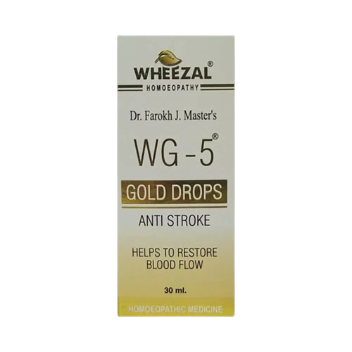 Wheezal Homeopathy WG-5 Gold Drops Hover Image