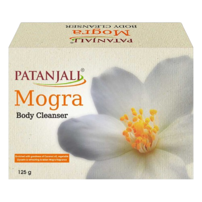 Patanjali Mogra Body Cleanser Soap Hover Image