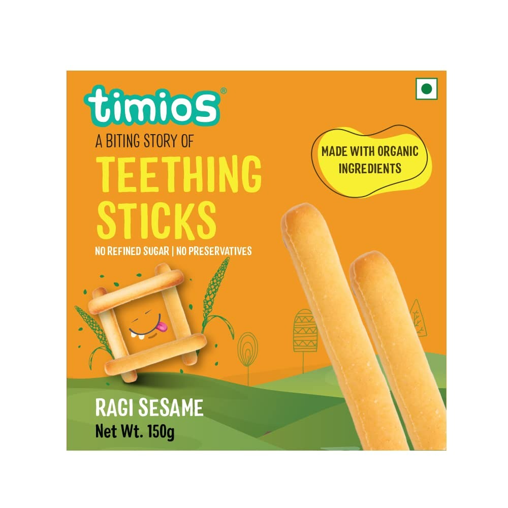 Timios Ragi Sesame Teething Sticks