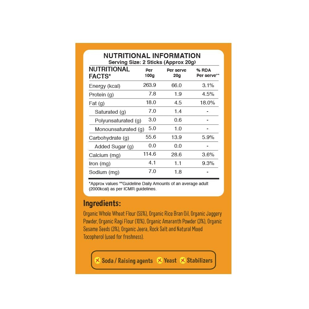 Timios Ragi Sesame Teething Sticks