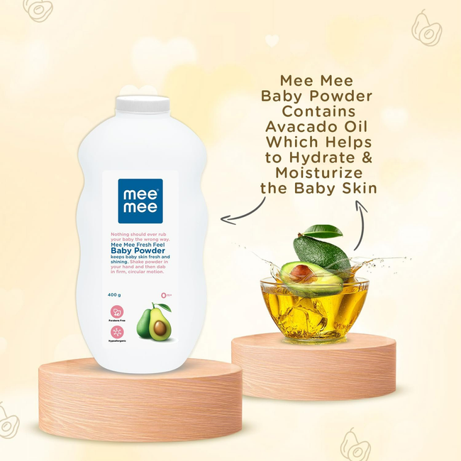 Mee Mee Fresh Feel Baby Powder Main Image