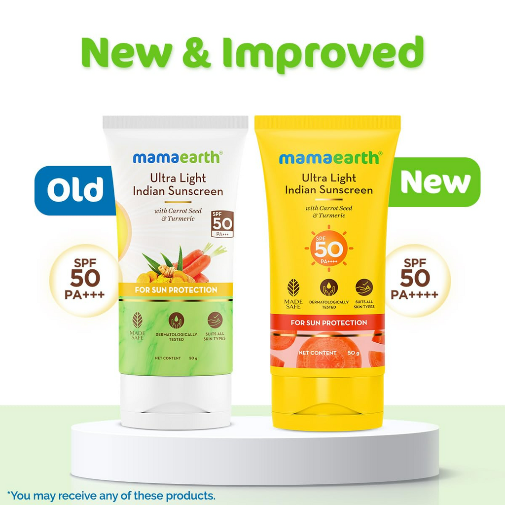 Mamaearth Ultra Light Indian Sunscreen For Sun Protection