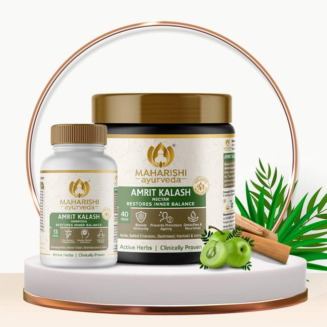 Maharishi Ayurveda Amrit Kalash - Dual Pack Paste and Tablets Main Image