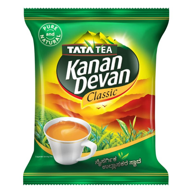 Tata Tea Kanan Devan Tea Powder | Tata Tea Kanan Devan Classic Black Tea Loose Leaves | Pure & Natural From Highest Hills Hover Image